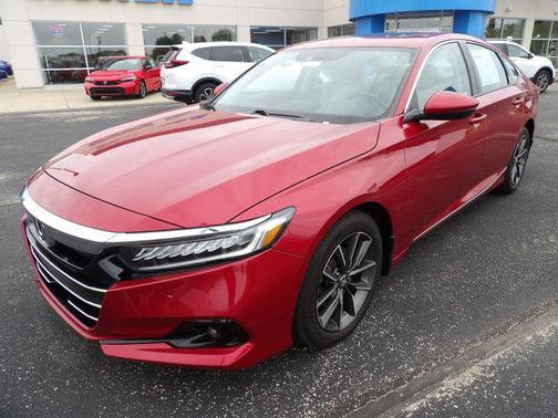 Radiant Red Metallic 2021 Honda Accord EX-L 1.5T