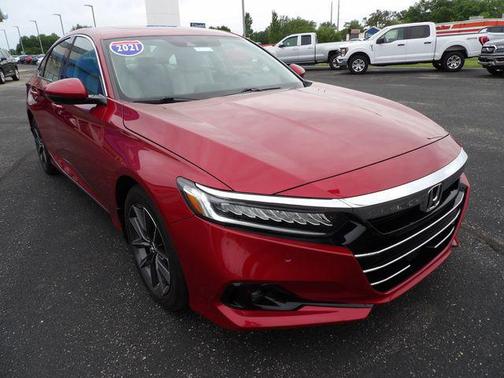 Radiant Red Metallic 2021 Honda Accord EX-L 1.5T