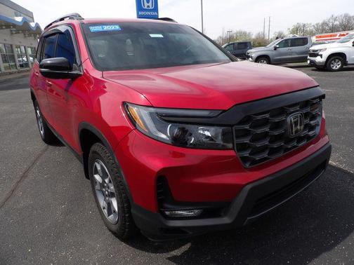Radiant Red Metallic II 2023 Honda Passport AWD TrailSport