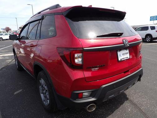Radiant Red Metallic II 2023 Honda Passport AWD TrailSport
