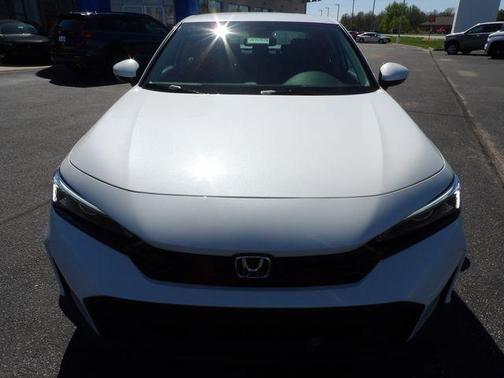 Platinum White Pearl 2026 Honda Civic LX