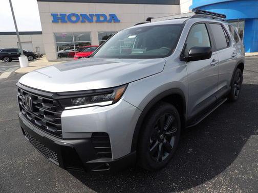 Solar Silver Metallic 2026 Honda Pilot Sport