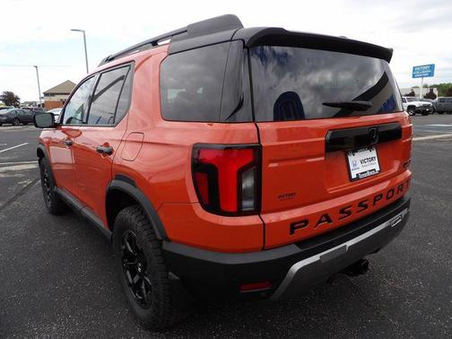 Sunset Orange 2026 Honda Passport AWD TrailSport Elite