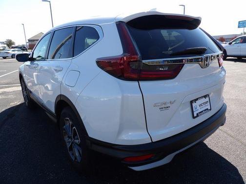 Platinum White Pearl 2021 Honda CR-V AWD EX-L
