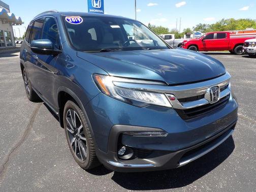 Steel Sapphire Metallic 2019 Honda Pilot Touring 8-Passenger