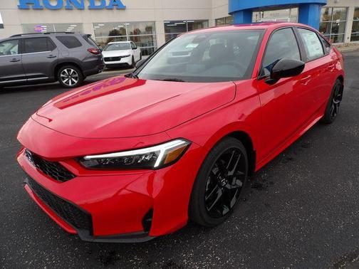 Rallye Red 2026 Honda Civic Hybrid Sport