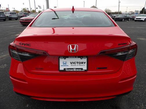 Rallye Red 2026 Honda Civic Hybrid Sport