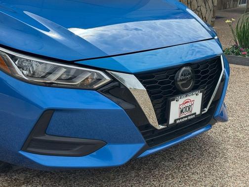 Electric Blue Metallic 2023 Nissan Sentra SV