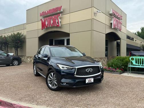 Hermosa Blue 2021 INFINITI QX50 LUXE