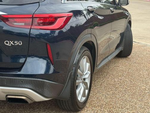 Hermosa Blue 2021 INFINITI QX50 LUXE
