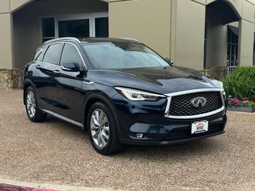 Hermosa Blue 2021 INFINITI QX50 LUXE