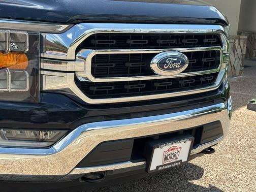 Antimatter Blue Metallic 2022 Ford F-150 XLT