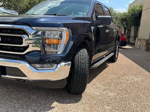 Antimatter Blue Metallic 2022 Ford F-150 XLT