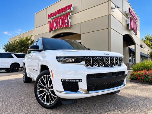 Bright White Clearcoat 2021 Jeep Grand Cherokee L Summit Reserve