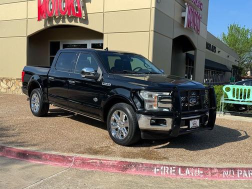 Shadow Black 2018 Ford F-150 King Ranch