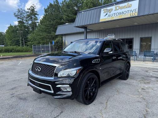 Black 2015 INFINITI QX80 Base