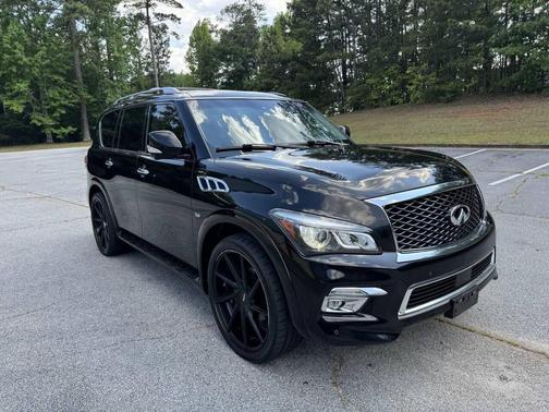Black 2015 INFINITI QX80 Base