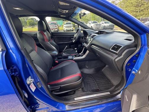 Blue 2015 Subaru WRX STI Limited