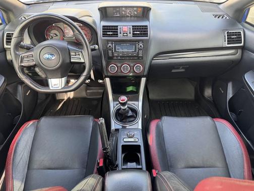 Blue 2015 Subaru WRX STI Limited