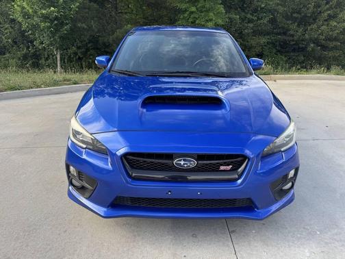 Blue 2015 Subaru WRX STI Limited