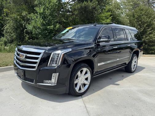 Black 2017 Cadillac Escalade ESV Premium Luxury