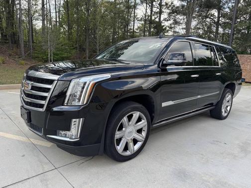 Black 2017 Cadillac Escalade ESV Premium Luxury