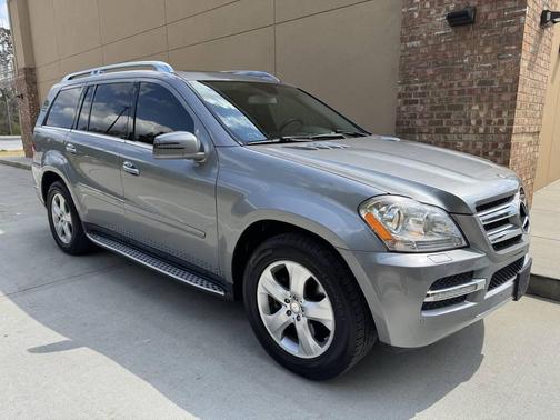 Blue 2012 Mercedes-Benz GL-Class 4MATIC