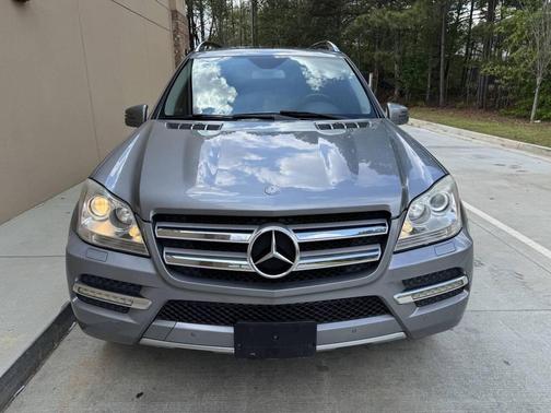 Blue 2012 Mercedes-Benz GL-Class 4MATIC