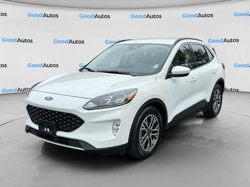 Star White Metallic Tri-Coat 2020 Ford Escape SEL