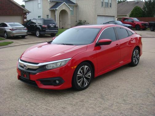 Rallye Red 2016 Honda Civic 4dr CVT EX-L