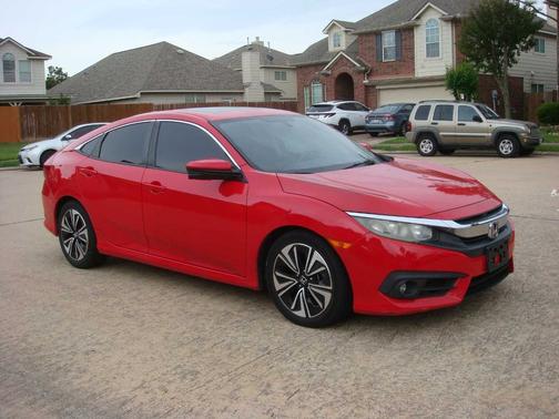 Rallye Red 2016 Honda Civic 4dr CVT EX-L