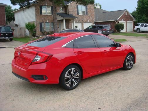Rallye Red 2016 Honda Civic 4dr CVT EX-L