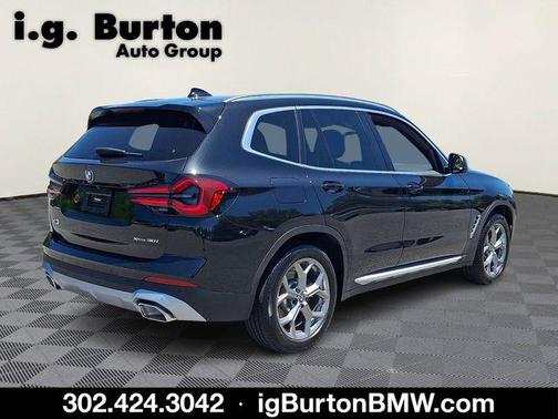 Black Sapphire Metallic 2023 BMW X3 xDrive30i