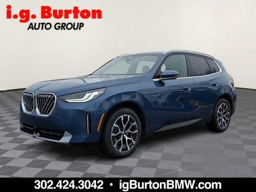Blue Metallic 2026 BMW X3 30 xDrive