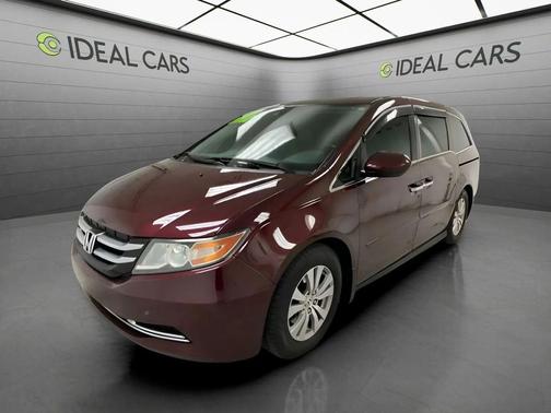 Maroon 2014 Honda Odyssey EX-L