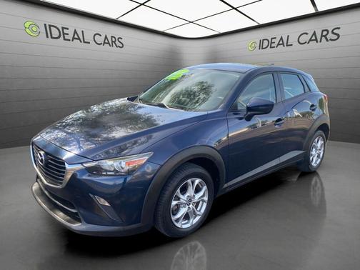 Deep Crystal Blue Mica 2018 Mazda CX-3 Sport