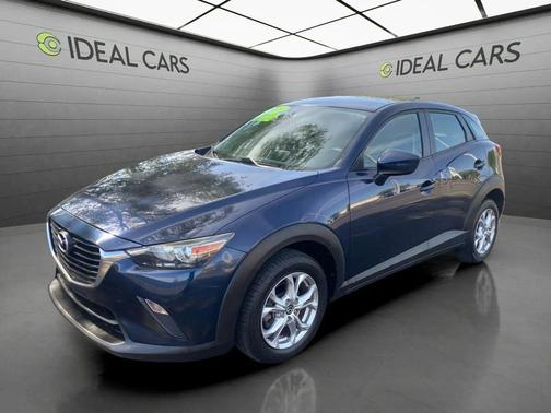 Deep Crystal Blue Mica 2018 Mazda CX-3 Sport