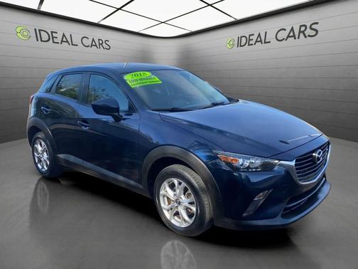 Deep Crystal Blue Mica 2018 Mazda CX-3 Sport