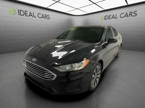Agate Black Metallic 2020 Ford Fusion SE