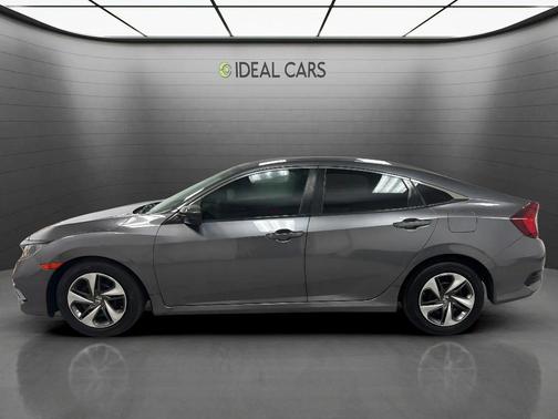 Sonic Gray Pearl 2019 Honda Civic LX