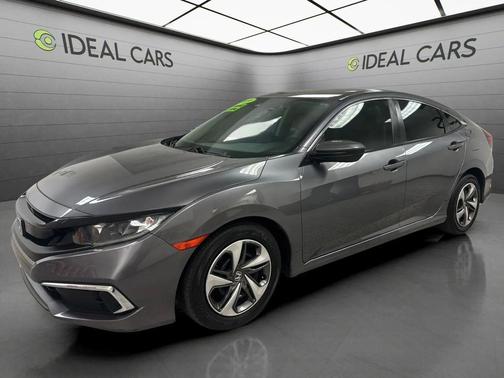 Sonic Gray Pearl 2019 Honda Civic LX