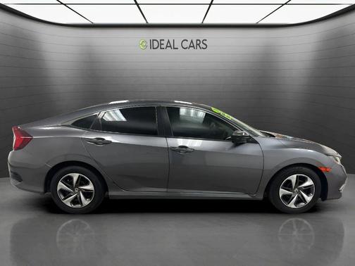 Sonic Gray Pearl 2019 Honda Civic LX