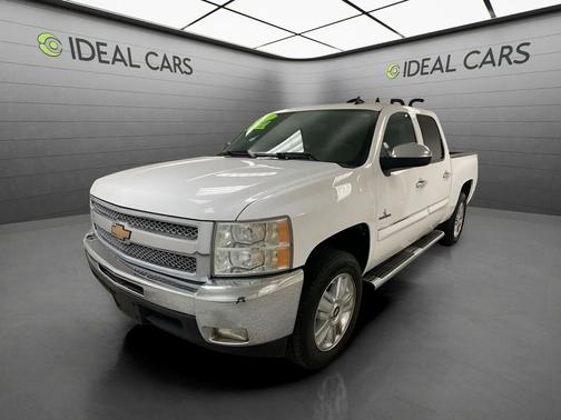 White 2012 Chevrolet Silverado 1500 LT