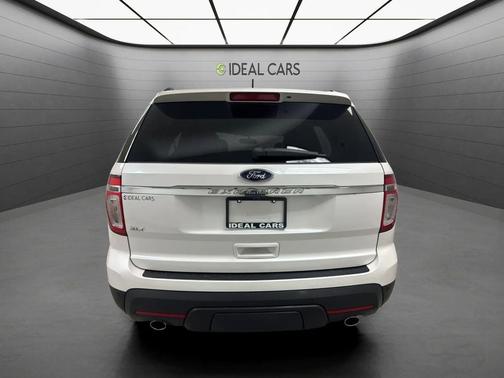 White Platinum Metallic Tri-Coat 2013 Ford Explorer XLT
