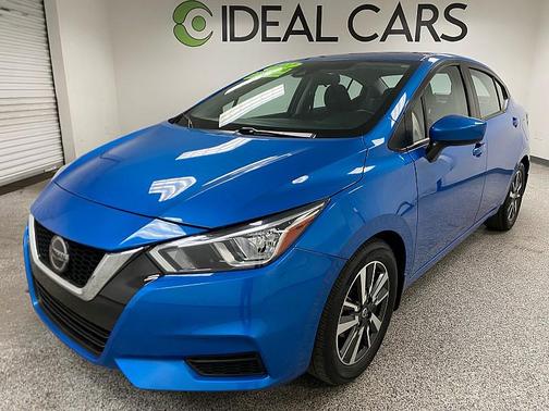 Electric Blue Metallic 2022 Nissan Versa 1.6 SV