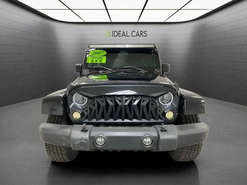 Black Clearcoat 2007 Jeep Wrangler Unlimited Sahara