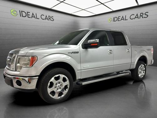Ingot Silver Metallic 2012 Ford F-150 Lariat