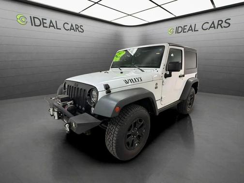 Bright White Clearcoat 2017 Jeep Wrangler Willys Wheeler