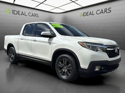 White Diamond Pearl 2018 Honda Ridgeline Sport