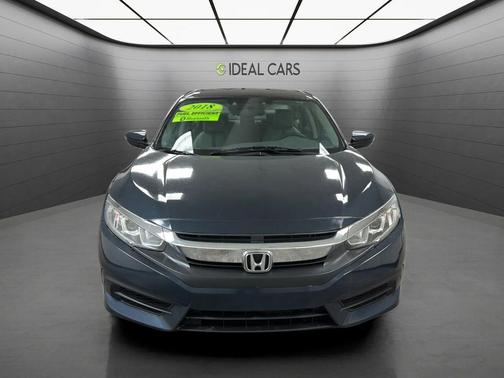 Cosmic Blue Metallic 2018 Honda Civic LX